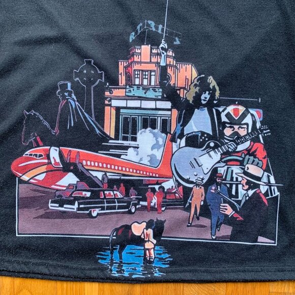 Led Zeppelin Graphic Tee Womens Small - Picture 3 of 11